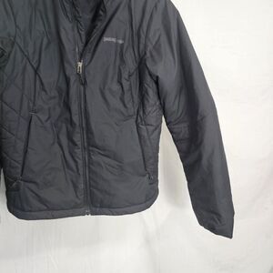 Patagonia Women's Size Medium Micro Puff Waterproof Puffer Jacket Coat Black